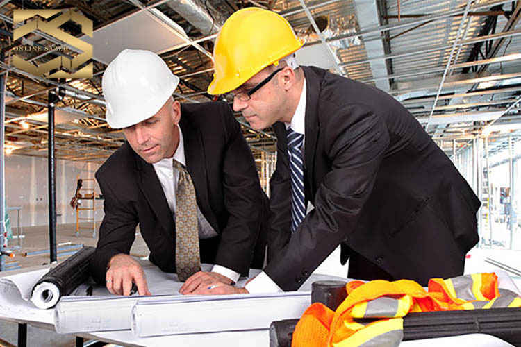 حضور مهندسین در محل پروژه های ساختمانی